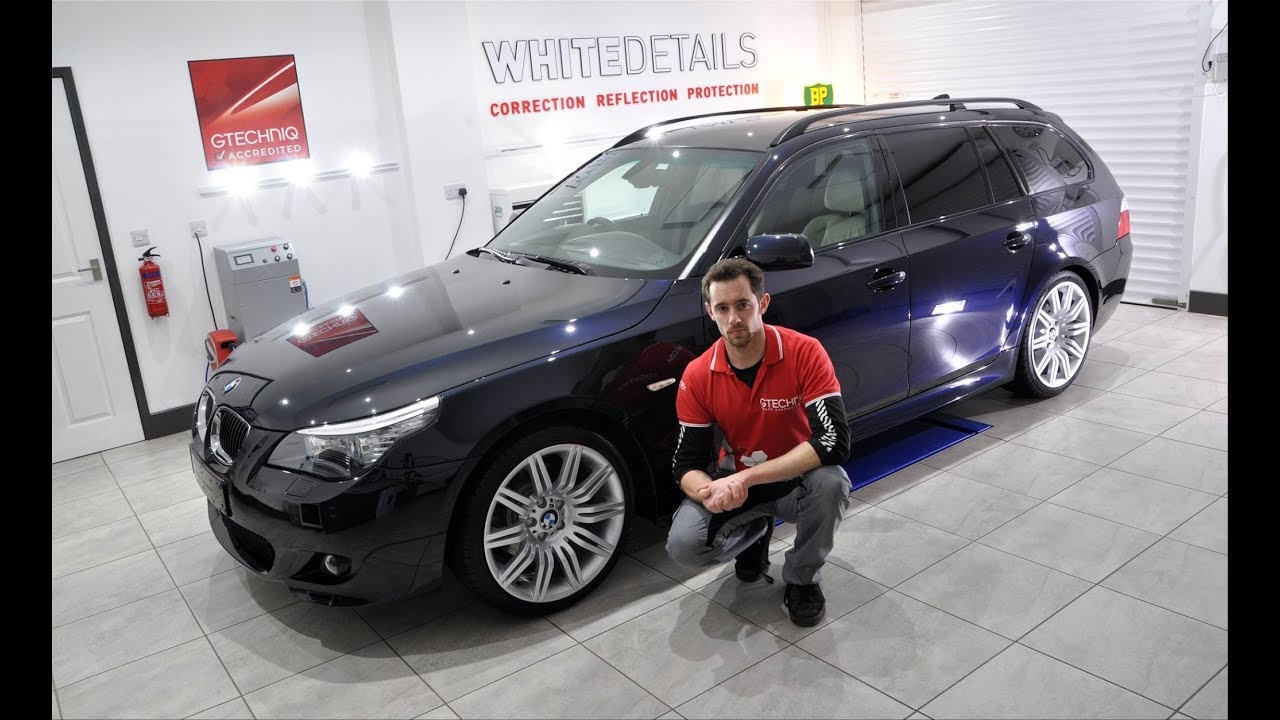 BMW 530D E61 Touring 70hr White Detail INSANE TURNAROUND