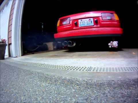 AE86 with custom vibrant performance exhaust