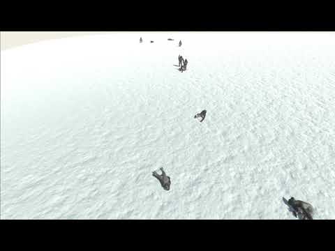 5 Poojectile Gorilla vs 5x all units - Animal Revolt Battle Simulator