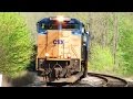 1 5 Hours Of Just CSX Train Engines Horns In Action