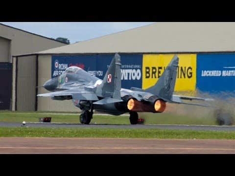Royal International Air Tattoo Arrivals 2012 Part 2