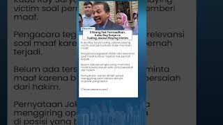 Jokowi Disebut Playing Victim! Kubu Roy Suryo Tegaskan Tak Ada Maaf sebelum Vonis Hakim