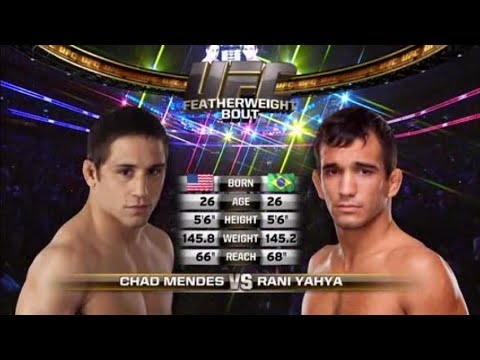 Chad Mendes vs Rani Yahya full fight