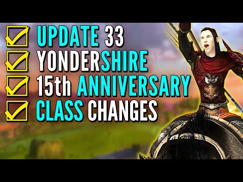A Crazy Huge LOTRO Update! (Update 33 Launch Stream)