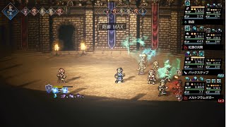 【オクトパストラベラー】ガートルード相手にも通用するオルベリクの防御【大陸の覇者】