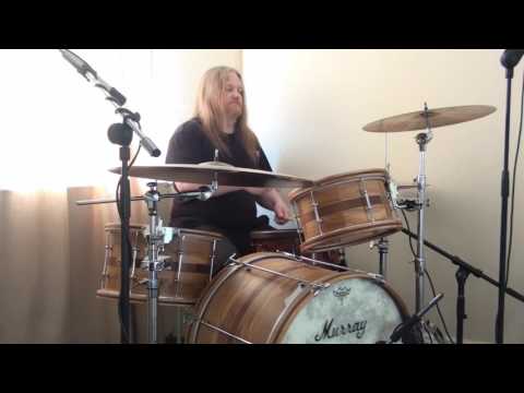 Murray Drums - 13 x 5.5 Walnut, Bocote and Padauk Snare Demo