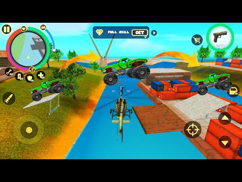 Rope Hero: Vice Town (River Jumping Challenge 2) – Which Vehicles are the Best? HD Android Gameplay
