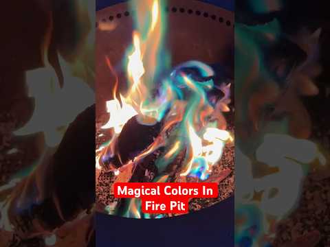 Add Magical Colors To Fire Pit