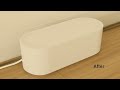 Cable Tidy Unit kabeldoos groot zwart | video 1