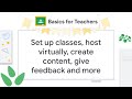 Animated video showing Google Classroom