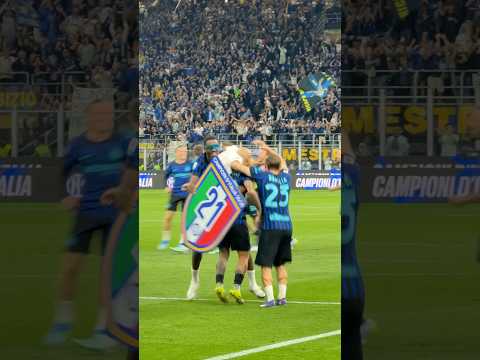 L’Inter è CAMPIONE D’ITALIA 🏆🇮🇹