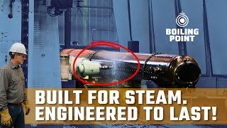 Modern Boiler Builds: How Drum Holes Get Drilled (and Why It Matters) – The Boiling Point