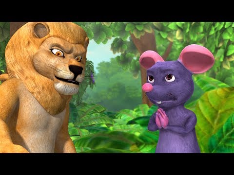 Sinhaṁ mariyu eluka katha - telugu stories for kids