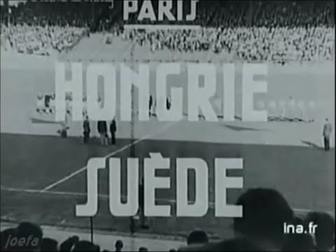 WM 1938 Halbfinale Ungarn - Schweden