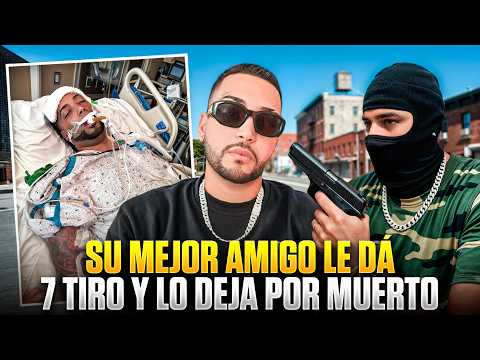 HIS BEST FRIEND SHOOTS HIM 7 OUT OF ENVY AND LEAVES HIM FOR DEAD.