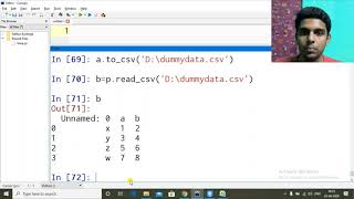 DataFrame to CSV File, Convert CSV File to DataFrame | Python Pandas | CS/IP 11/12 | CBSE 2020
