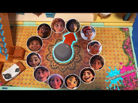 Ruleta de Slime de Encanto (familia Madrigal) - Supermanualidades