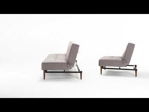Splitback with Dark Styletto - INNOVATION LIVING | Bedworks
