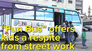 “Fun Bus” Offers Kids A Respite From Street Work