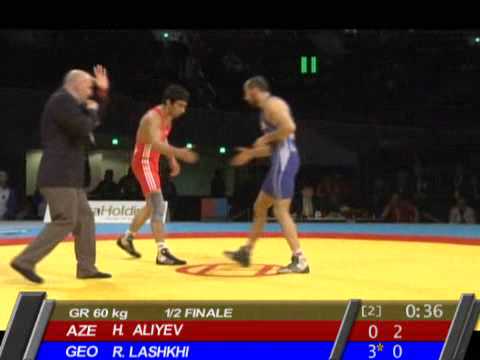 revaz lashkhi vs hasan aliyev 2011 european championship