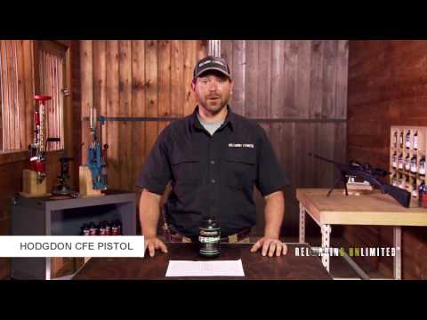 Hodgdon CFE Pistol at Reloading Unlimited