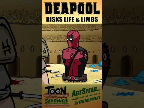 Deadpool can't lose - TOON SANDWICH #funny #deadpool #marvel #starwars #batman #crossover #mcu