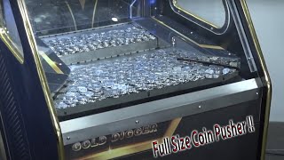 Full Size Gold Digger Arcade Coin Pusher For At Home ! 😳