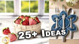 25+ Fun and Easy Sewing Projects for When You are Bored