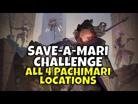 「Save-A-Mari Challenge」 All 4 Pachimari Locations in Resistance (Overwatch 2 Season 6 Invasion)