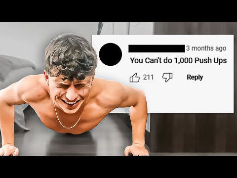 1,000 Push Ups For 7 Days...