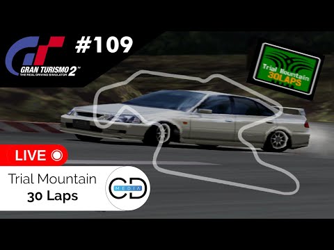 Trial Mountain 30 Laps LIVE - Gran Turismo 2, Episode 109