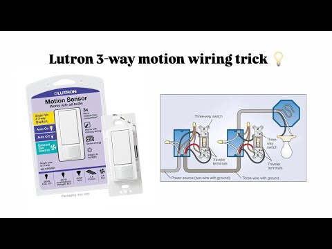 Lutron Maestro 3-Way Motion Trick