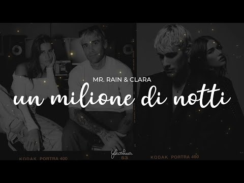 mr. rain, clara - un milione di notti (testo)