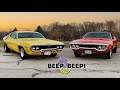 RARE CLASSIC PLYMOUTH ROADRUNNERS! EARLY 70'S MOPAR MUSCLE CARS! BYRON DRAGWAY!