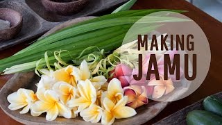 Making Jamu in Ubud