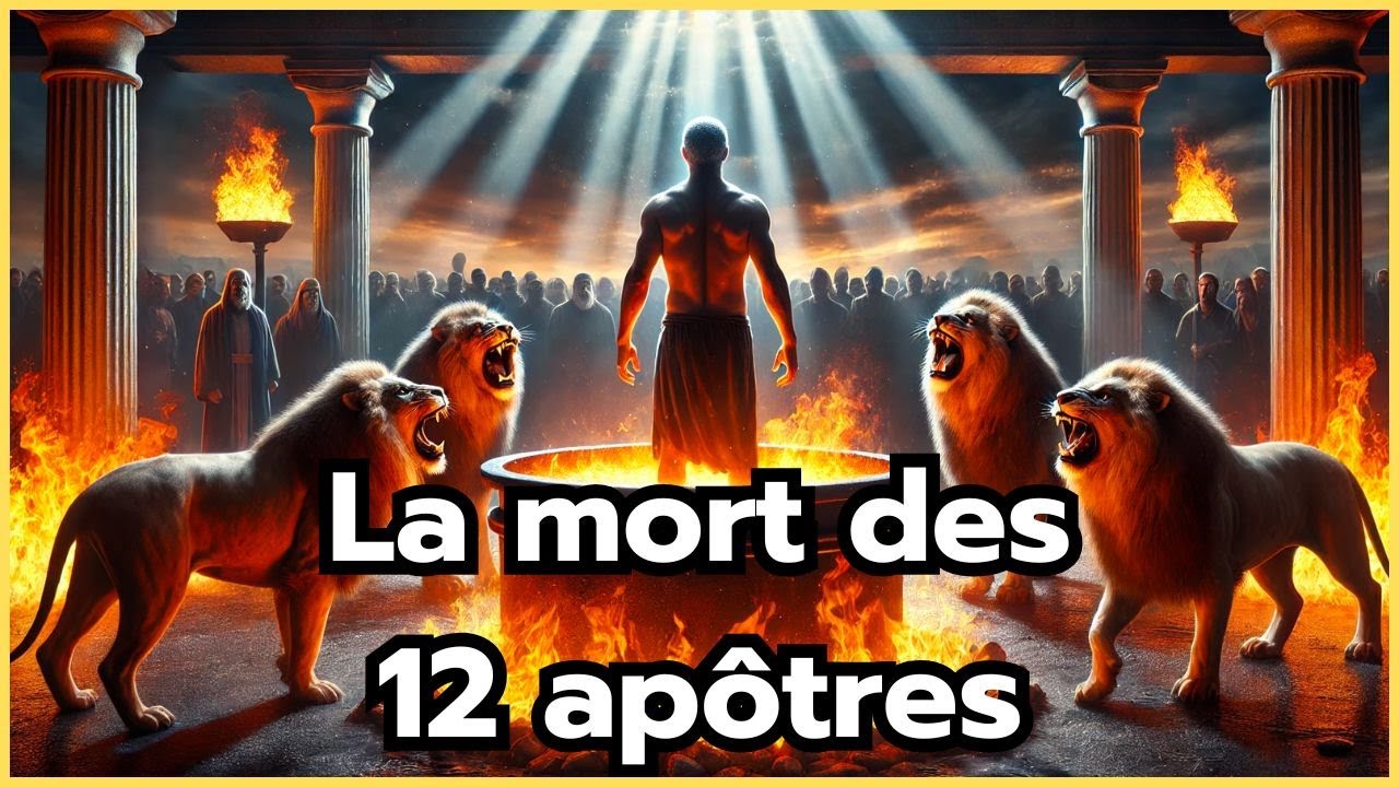 La fin tragique des 12 apôtres de Jésus