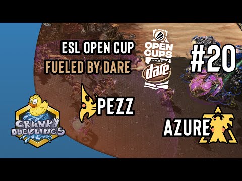 Pezz vs Azure - PvT | ESL Open Cup Fueled by Dare #20 | Weekly SEA-OCE StarCraft 2 Tournament