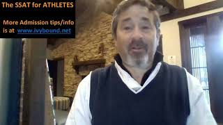 The SSAT for Athletes - do not fear it!