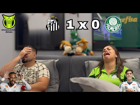 REACT REAÇÕES SANTOS x PALMEIRAS | Casal Rivalidade