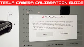 Tesla Camera Calibration Guide!