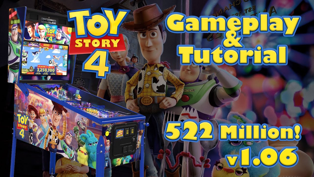 Toy Story 4 Pinball v1.06 Gameplay