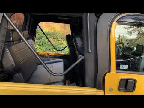 Jeep TJ Trailmax II rear seat on Tuffy Security rear sliding drawer