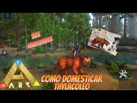 Como domesticar a un Thylacoleo y todas sus habilidades en Ark ultímate Mobile Edition 🦖🦕