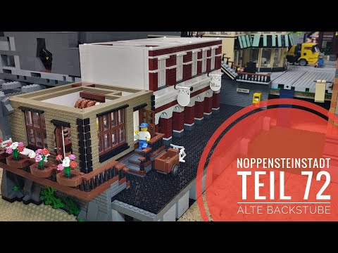 Noppensteinstadt - Teil 72 die alte Backstube // BlueBrixx Lego