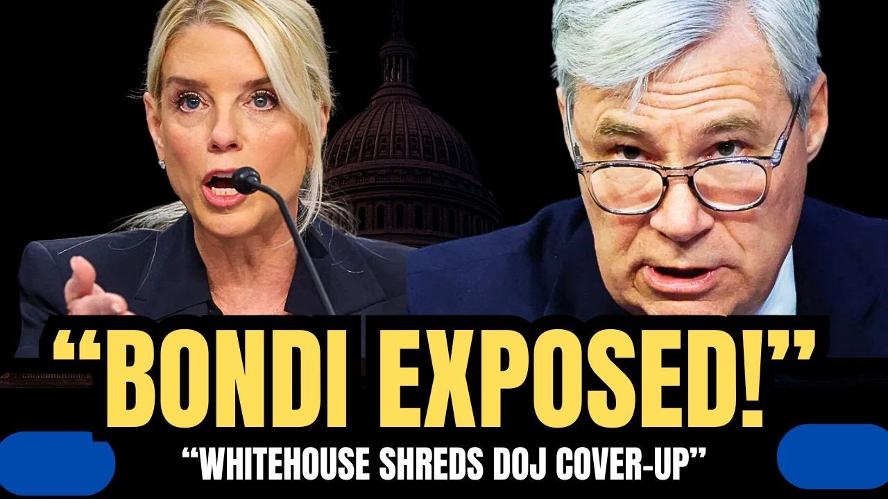 AG BONDI CRUMBLES UNDER PRESSURE AS SEN. WHITEHOUSE EXPOSES DOJ COVER-UP