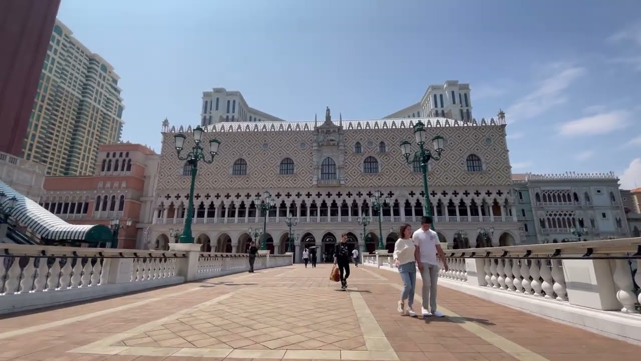 See the mix of Italian design and excitement inside Macau’s biggest casino.