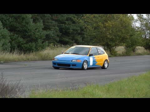 Mateusz Rakus, Honda Civic - VI Rallysprint AB CUP i BMW-Challenge (Piła) - 16.09.2017