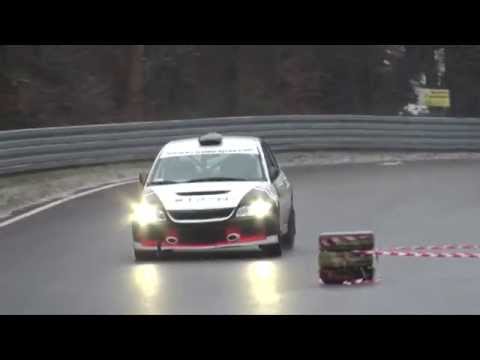 Waszkowski Grzegorz - Mitsubishi Lancer EVO VIII - SuperOES 1 Runda  Tor Kielce 24-01-2015
