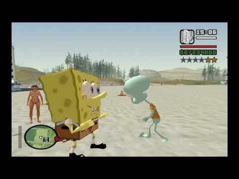 SKIN BOB ESPONJA 2023 SPONGE BOB GTA SAN ANDREAS FULL HD 1080p BY OLIVEIRA