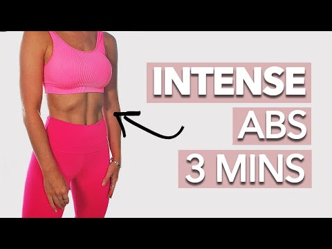 3 Minutes Intense Abs Workout